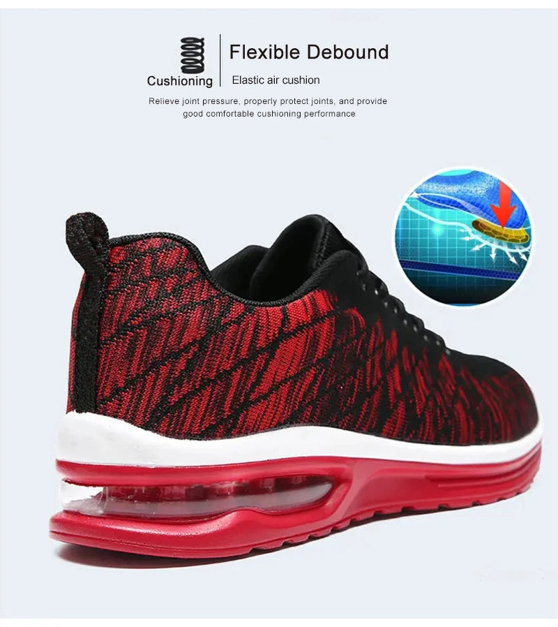 Men Running Shoes Fashion Breathable Outdoor Male Sports Shoes Sneakers Women Comfortable Athletic Footwear.