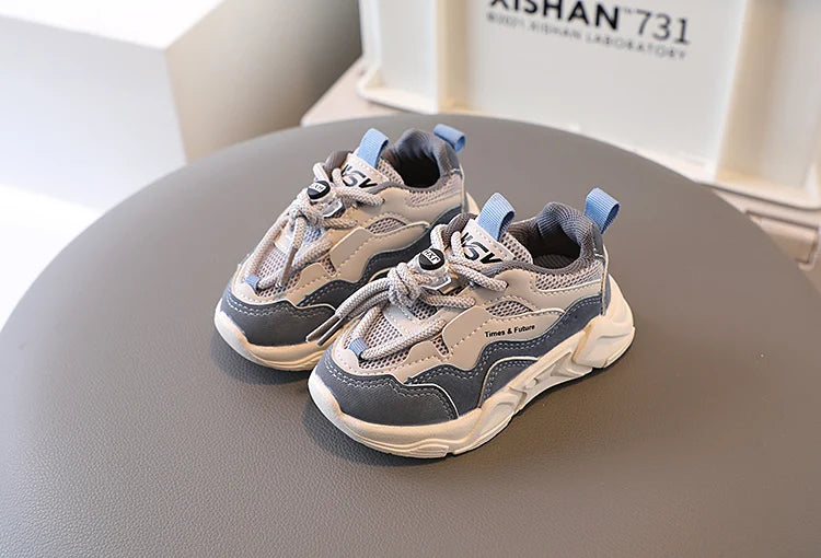 Baby Boys Shoes Kids Casual Sneakers Running Sports Shoes 2023 Spring Autumn Toddlers Boys Girls Shoes Fashion Soft for School