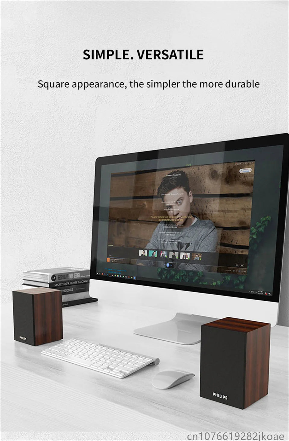 Philips SPA20 Bluetooth Speakers Outdoor Loudspeaker Music Player HiFi Stereo Sound Subwoofer for Computer Desktop Mobile Phone.