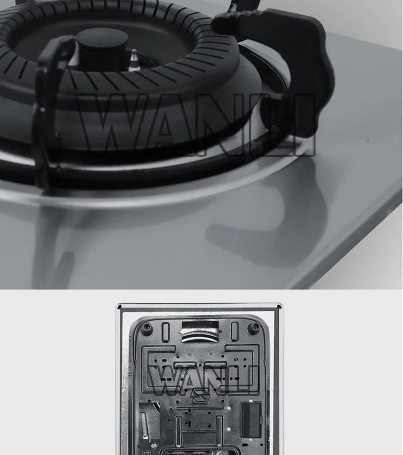 4.0KW Household Single-Burner Gas Stove/Desktop Embedded Dual-Purpose Natural Liquefied Gas Stove /Electronic Pulser.