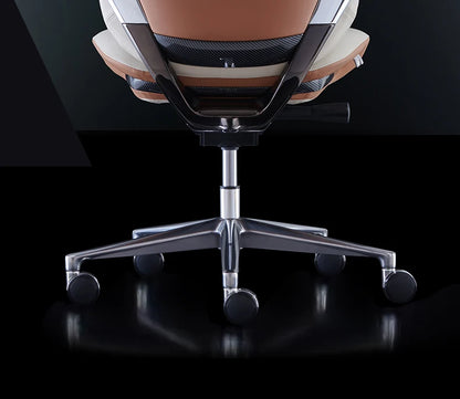 Studie Drehbarer Bürostuhl Liege Moderner Lazy Ergonomischer Thron Leder Bürostuhl Nordic Computer Mobilya Salonmöbel