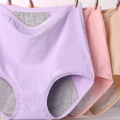 Cotton Physiological Period Leak Proof Menstrual Panties Women Breathable Soft Underwear Sexy Breifs Female Intimates.