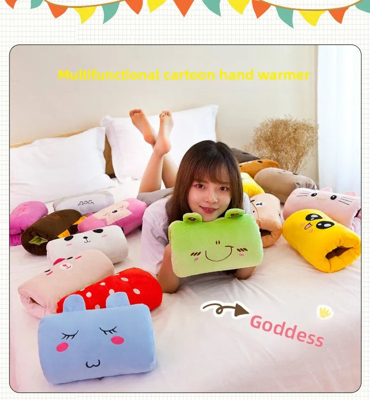 Cushion Pillow Nap Weak Hero Level 1 Arm Pillow Non-electric Sleeping Pillows Hand Warmer Cute Gift for Children Suho Travel.