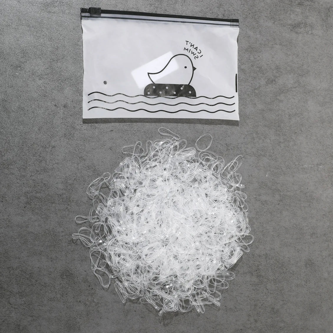 Fresh Simple Women's Hair Ties And Hair Accessories Set High Elasticity Cute Geometric Design Resin Hair Bands for African Eu....