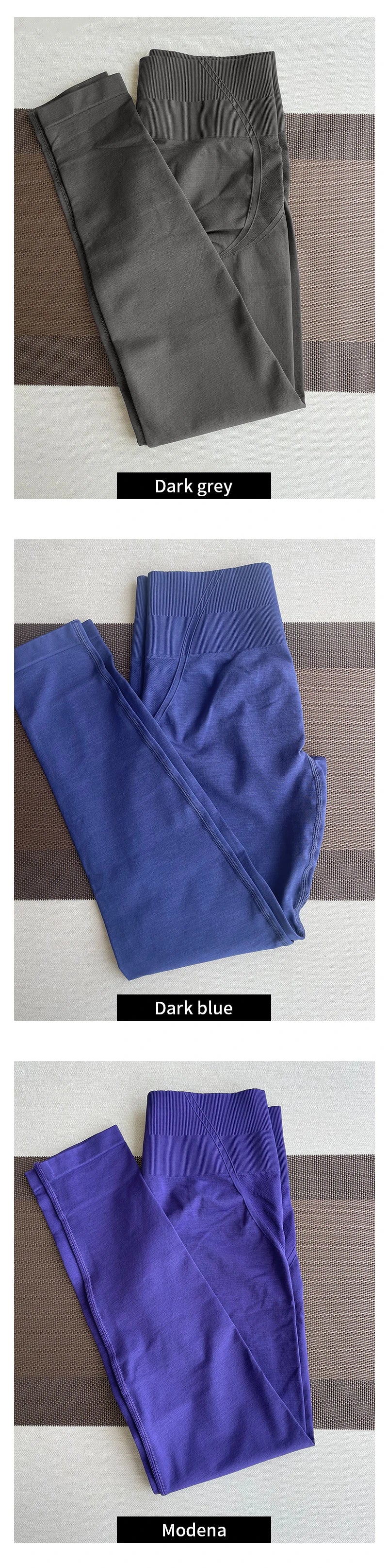 TKITK Seamless Tight Pants Gym Leggings Womens Workout Yoga Pants Soft High Waist Outfits Fitness Sports Wear.