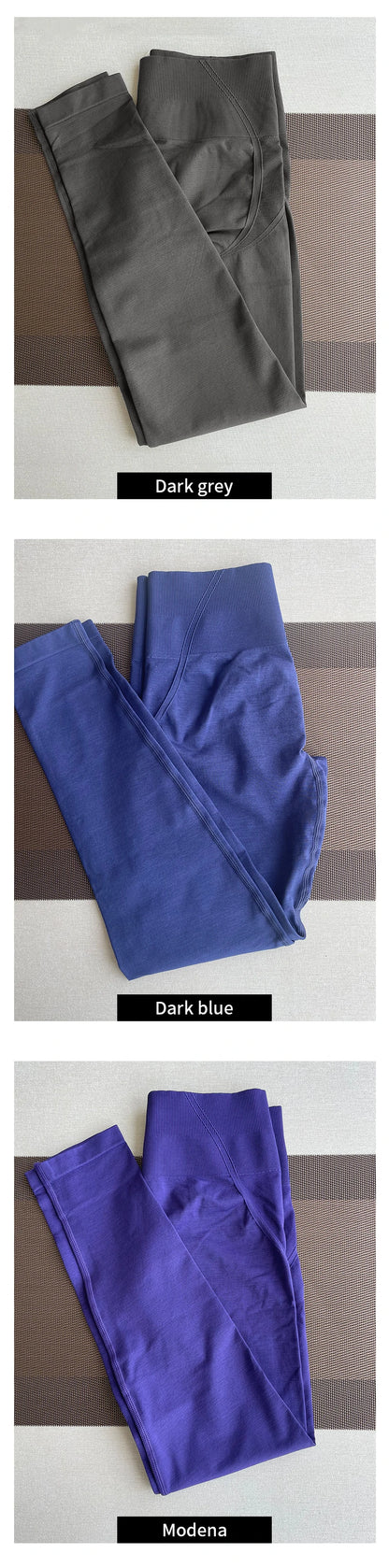 TKITK Seamless Tight Pants Gym Leggings Womens Workout Yoga Pants Soft High Waist Outfits Fitness Sports Wear.