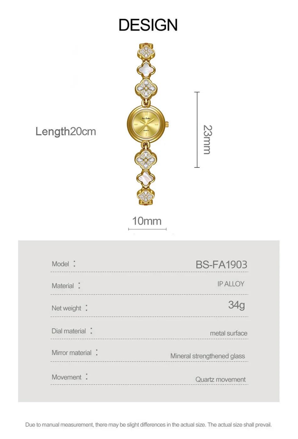 Women's Watch Lucky Four-Leaf Clover Bracelet Elegant Crystal Dress Watches for Women Fashion Luxury Small Quartz Ladies Clock.