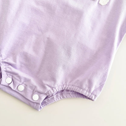 INS Sommer Neue Baby Body Neugeborenen Kleidung Jungen Mädchen Baumwolle Dreieck Strampler Plüsch brief Kurzarm Infant 0-18M