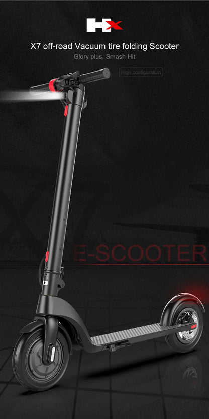 Alnsoor X7 Folding Electric Scooter 350W 36V5Ah 8.5-inch Tire Lightweight E-Scooter Adult Urban Commuting EScooter.