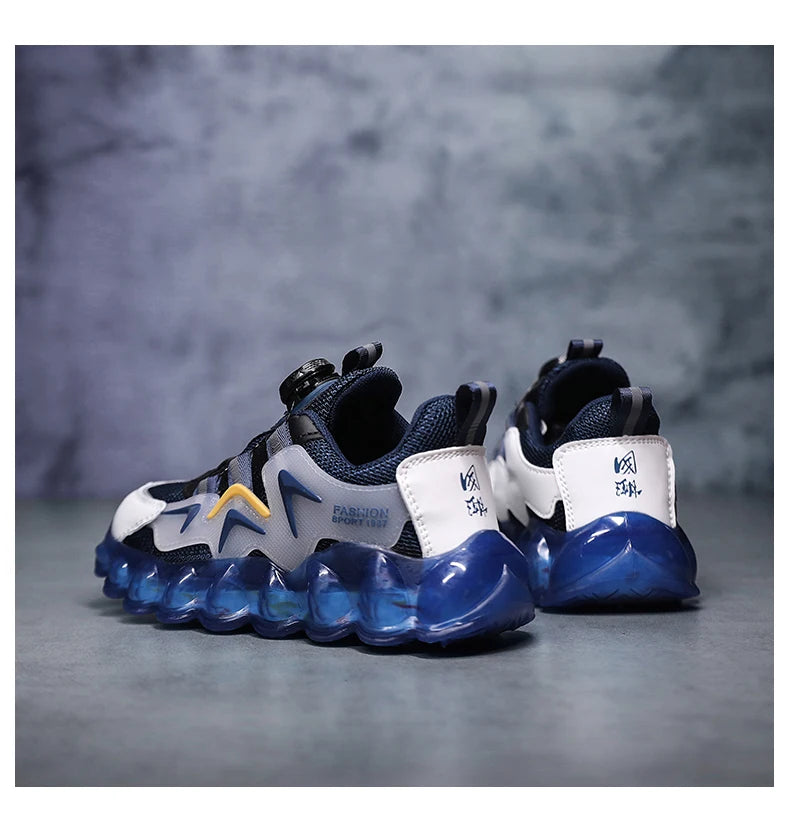 Kids Running Shoes Mesh Breathable Casual Sneakers for Children Lightweight Sport Shoes Boys Girl Non-Slip Pink Outdoor