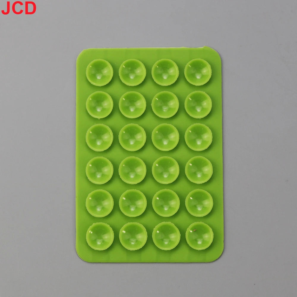 JCD 24 Square Thickened Silicone Suction Cup Suction Cups Mobile Phone Tablet Luggage Suction Cup Universal Charger Leather Case.