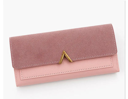 Long Purses For Women Wallet New Fashion Long Coin Purse Card Holder Small Ladies Wallet Female Hasp Mini Clutch billetera bolas.