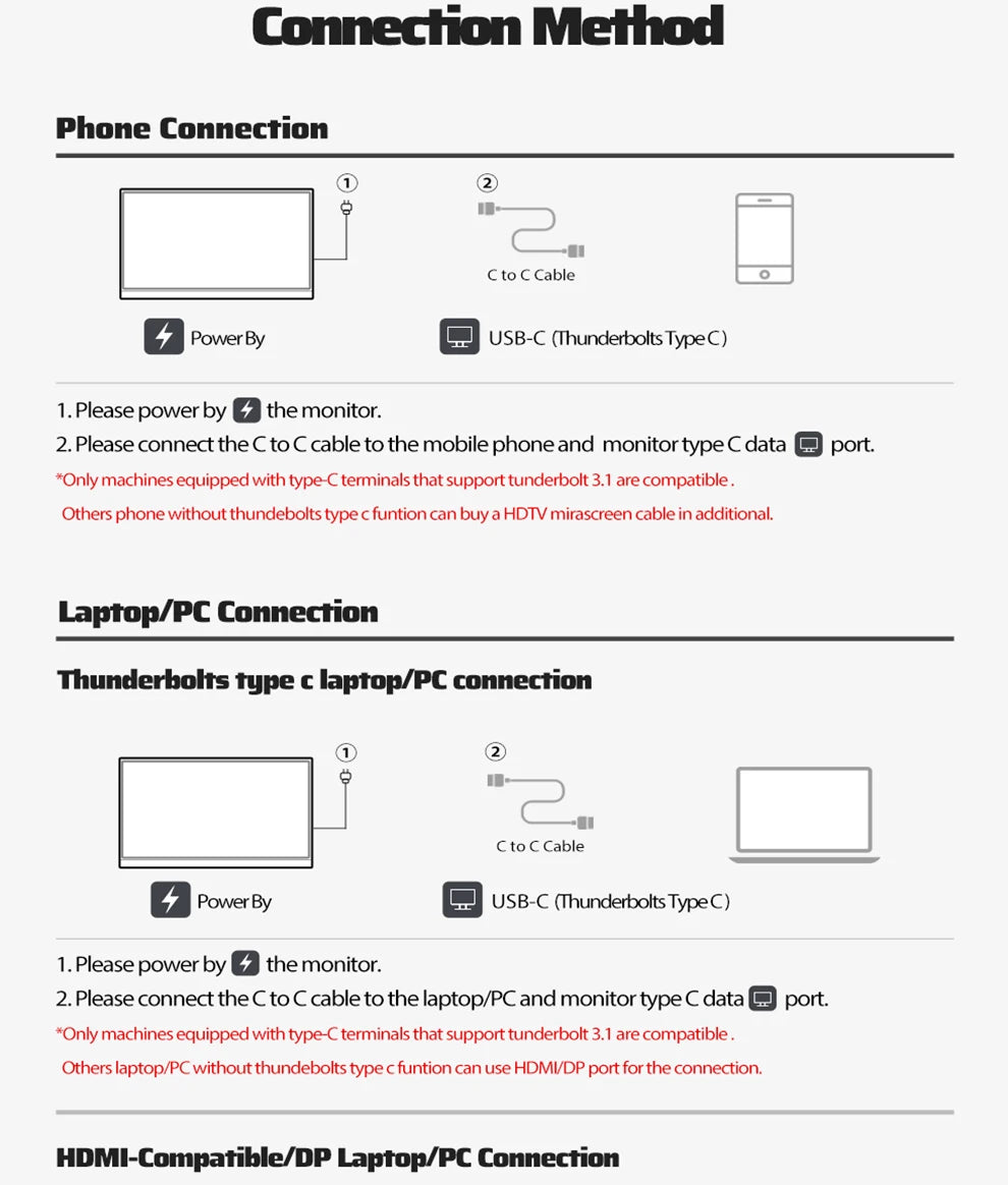ZEUSLAP 16" 2.5K 144hz Portable Monitor 2560*1600 16:10 100%sRGB 500Cd/m²  Travel Gaming Display for Laptop Switch ps4 ps5 Xbox