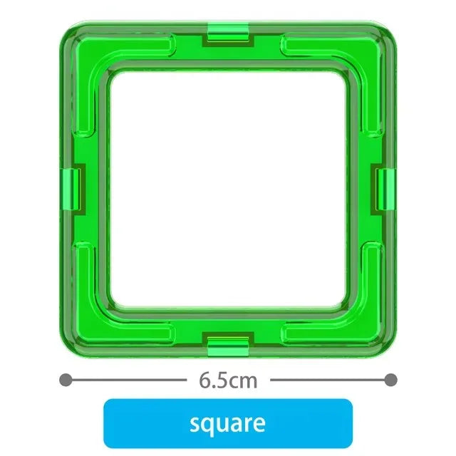 1pcs Big Size Magnetic Designer Magnet Building Blocks Accessories Educational Model Constructor Toys For Children Gifts