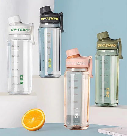 860ML High Quality Tritan Material Water Bottle With Filter Portable Durable Gym Fitness Outdoor Sport Drinking Bottle.
