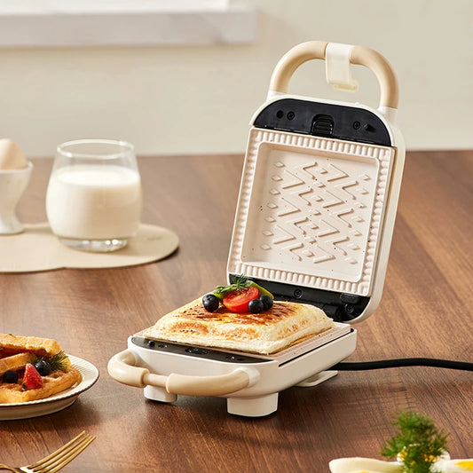 Electric Sandwich Maker Multifunctional Waffle Machine Toaster Baker Breakfast Machine Takoyaki Pancake Donuts Sandwichera 220V.