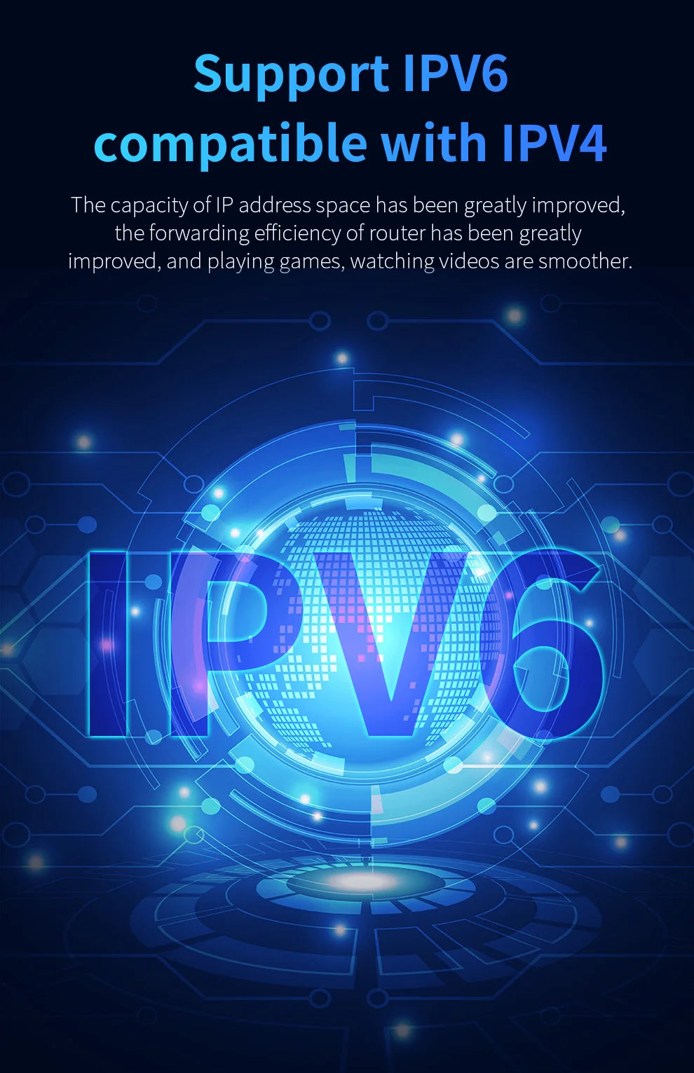 Comfast 3000Mbps  WiFi6 Wireless MESH Router 2.4G/5.8G WPA3 Signal 4 Antenna 4 Gigabit Port Wifi repetidor Roteador CF-WR630AX.