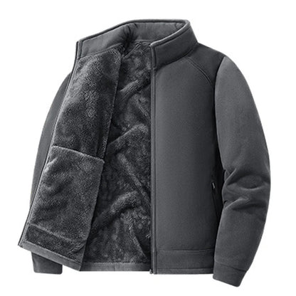 Winter Men Fleece Warm Jackets Mens Windproof Thick Jackets Parkas Coats Men Hooded Casual Outwear Jackets Male LZLLTT