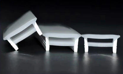 Black Flexible LED Neon Rope Lamp Silicone Tube Diffuser Recessed Channel For WS2811 WS2812B Waterproof Ribbon Neon Strip Lights.