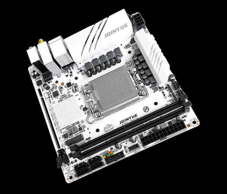 JGINYUE B760i Motherboard LGA 1700 Support Intel Core 12th 13th DDR4 3200mhz RAM Latest mini itx B760i-GAMING.
