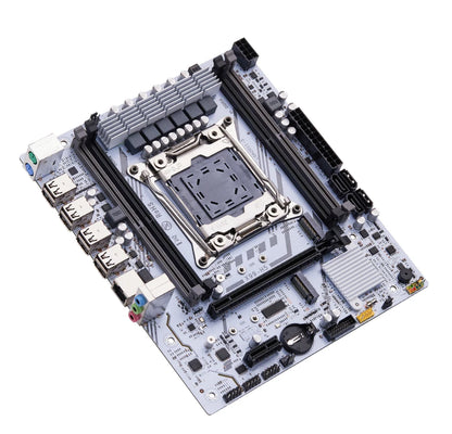 QIYIDA X99 Motherboard Set Kit Xeon LGA2011-3 E5 2680 V4 2x8gb=16GB DDR4 SATA PCI3.0 NVME M.2 X99H5 Gaming Computer.