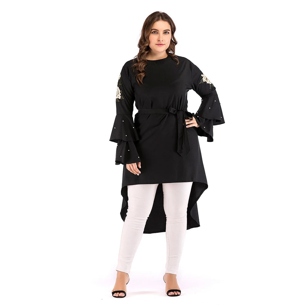 Ramadan Black Abaya Damen Dubai Luxury Islamic Women Muslim Dress Kebaya Kaftan Robe Musulmane Caftan Marocain Femme.