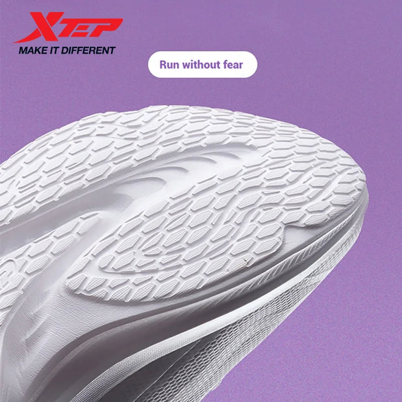 Xtep Laufschuhe für Damen, 2022, Sommer, atmungsaktiv, leicht, mit Rebound-Dämpfung, Stoßdämpfung, Sportschuhe 875218110014.