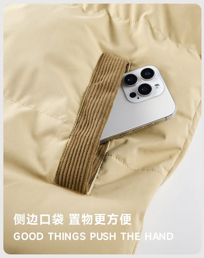 Winter Loose-fit Thickened Warm Cotton Parka Men Trendy Student Puffer Jacket Oversize Parka Korean Men's Puffer Jacket Parkas.