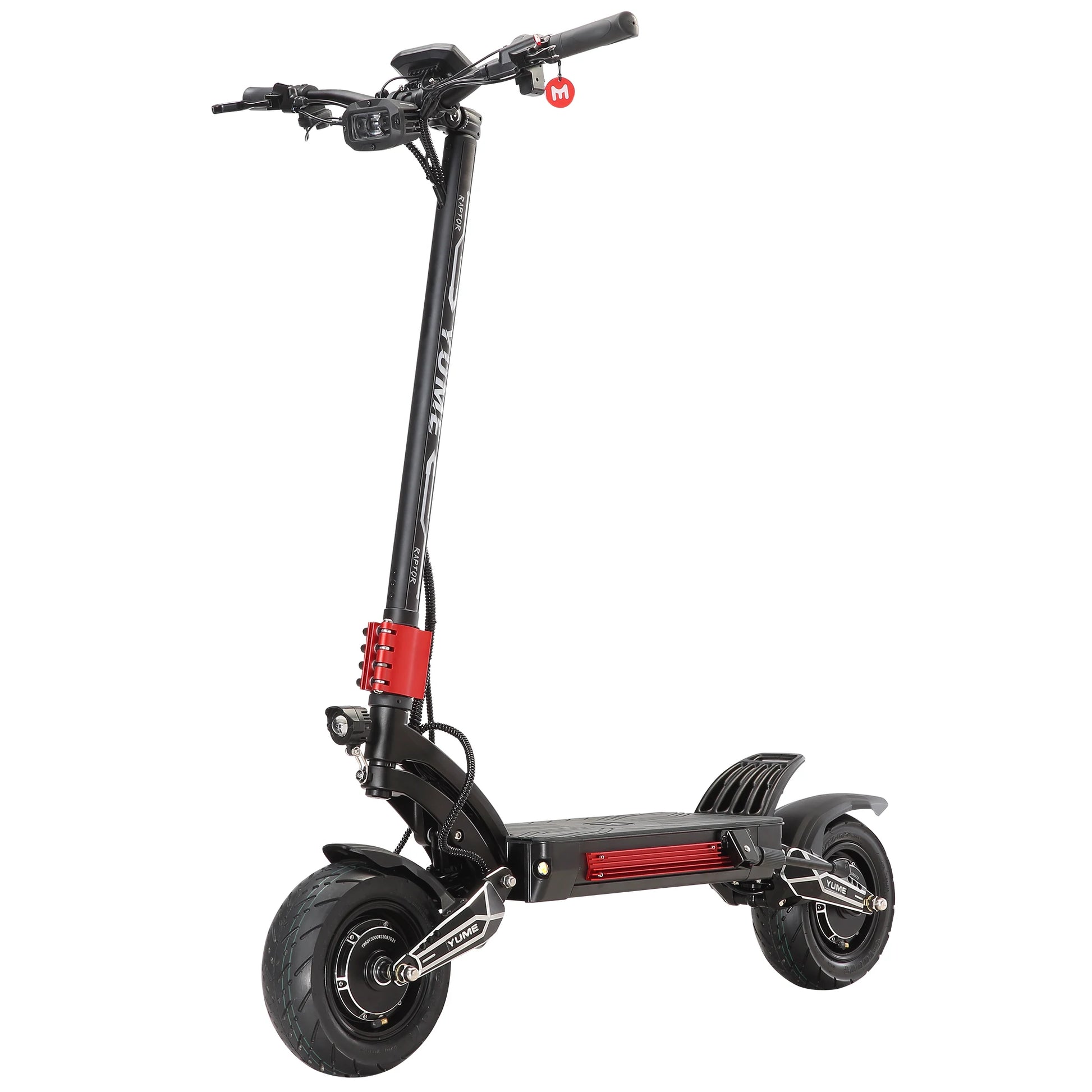 EU YUME Raptor Electric Scooter 6000W 60V-30AH  Dual Motor Adult Foldable E-Scooter.