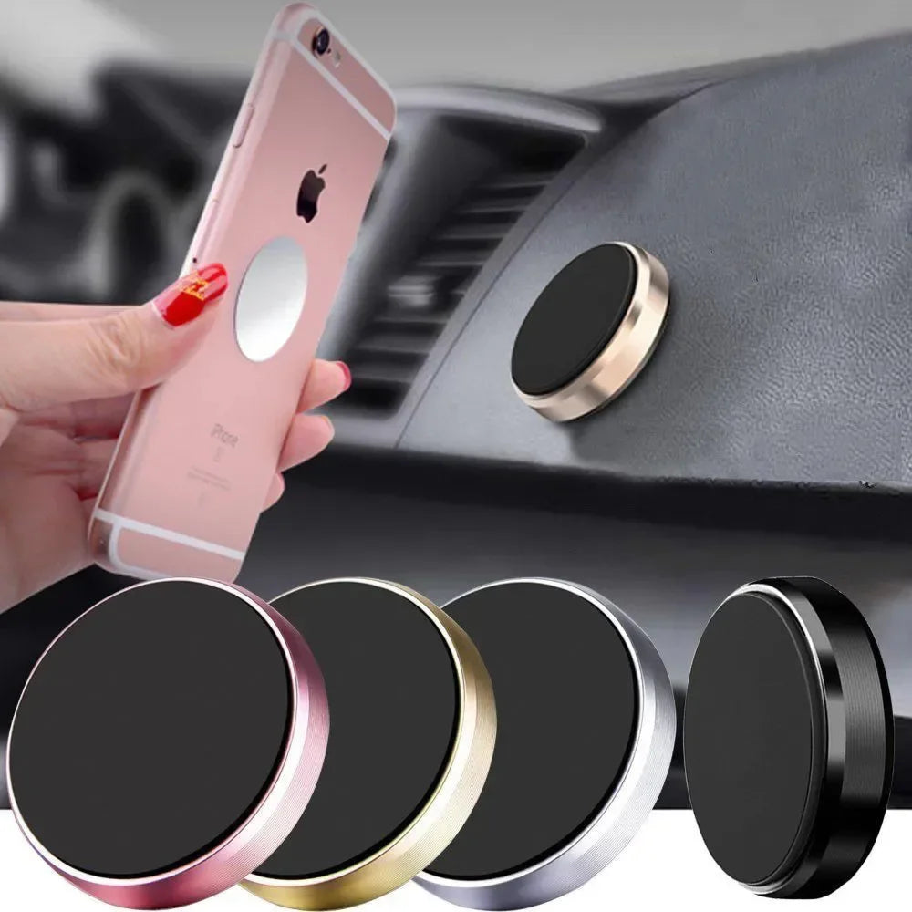 Magnetic Car Phone Holder Universal Car Phone Stand for iPhone Xiaomi Huawei Samsung Dashboard Wall Mounted Car Magnet Sticker.