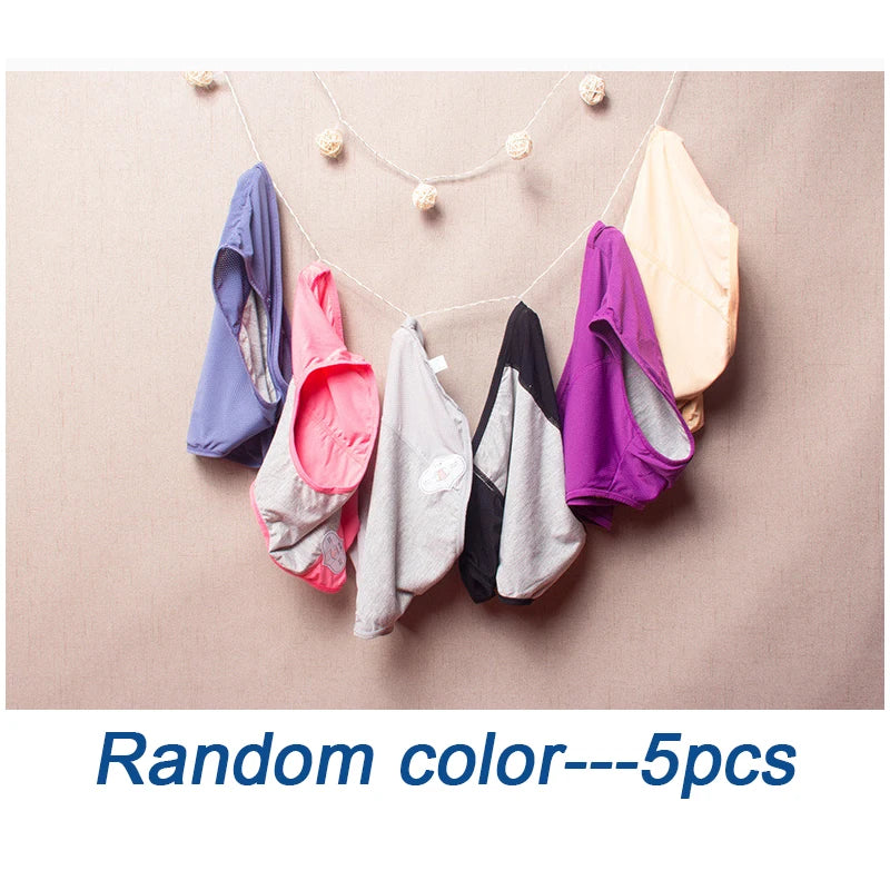 L-8XL Leak Proof Menstrual Panties 5PCS Women Period Underwear Sanitary Panties  Plus Size Physiological Waterproof Briefs