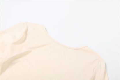 Zahlung Casual Mini Kleid Frauen Prägnante Klassische Backless Volle Hülse O-ansatz Grundlegende Weibliche Bodycon Straße Kleidung.