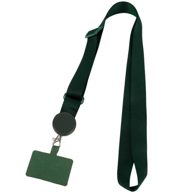 Long Crossbody Phone Lanyard Adjustable Neck Strap Wide Cloth Neckband Strap Rope Hanging Anti-Lost Phone Lanyard.