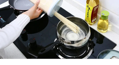 Transparent Plastic Kitchen Noodle Storage Container Sealable Jar Grain Storage Box Home Use Food Preservation Tin Canister.