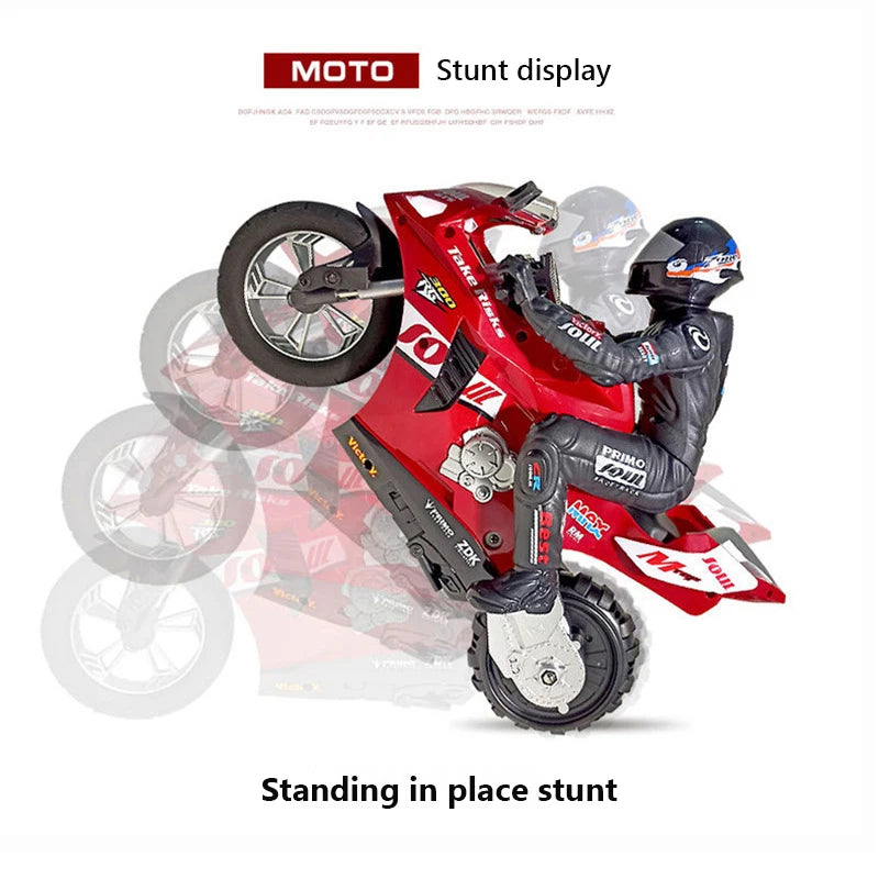 Large RC Motorcycle 2.4G Remote Control Motorcycle High Speed Racing Drift Stunt Car Toys for Boys Kids Toy Children Xmas Gifts.