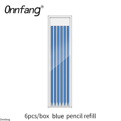 Heiße 2,8mm Markierung Druck bleistift solide Zimmermann Schreiber Schreiner mit Anspitzer für die Holz bearbeitung Zeichnung Briefpapier.
