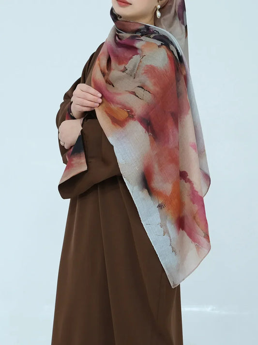 Muslim Türkiye Dubai Abayas For Women Loose Long Dress Kfatan Modest Ramadan Robe Femme Islamic Clothing Holiday Maxi Dresses.