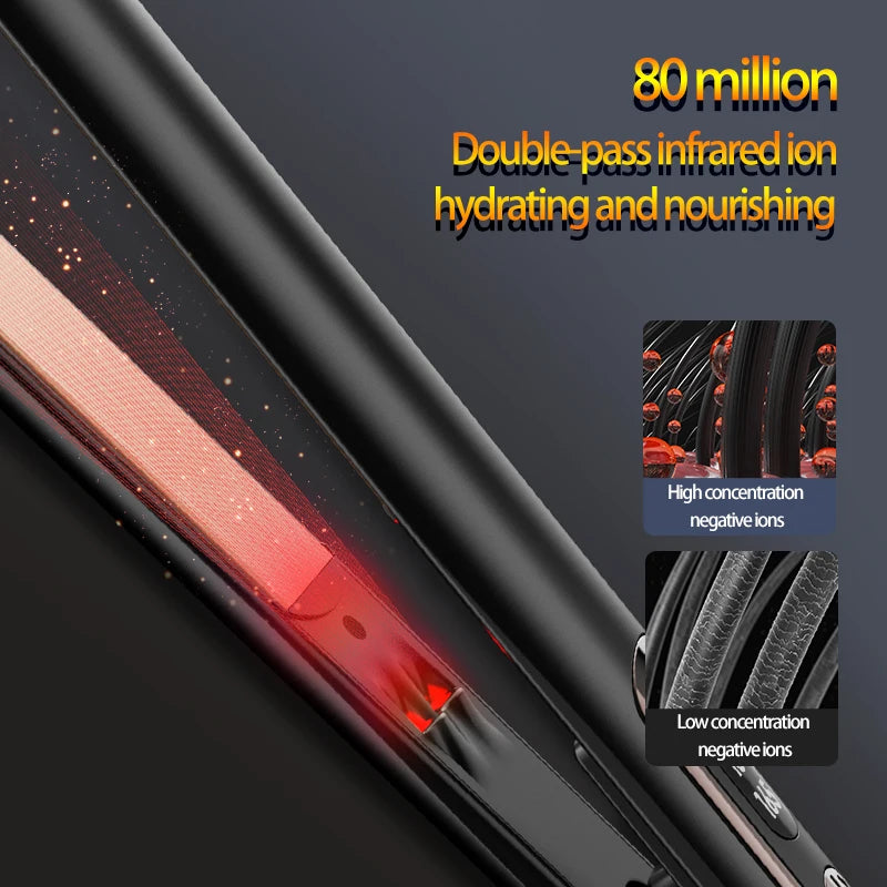 Hot Comb Straightener Curler Dual Purpose, Negative Ion Essential Oil Hair Care Professional And Safe Hairdressing Equipment