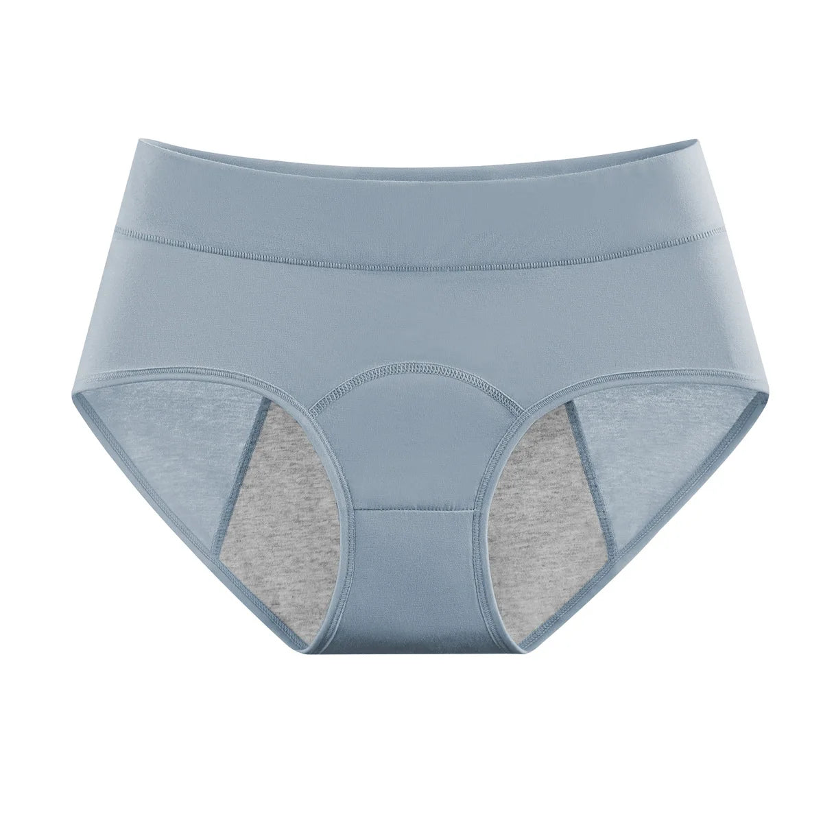 3pcs Cotton Women's Mid Waist Leak Proof Menstrual Panties Female Widen Period Physiological Briefs Lady Ventilate Comfort Panty.