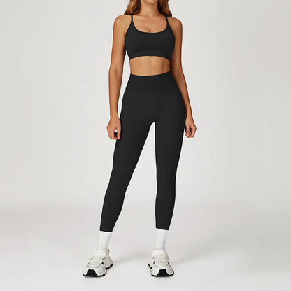 2PCS Yoga Suit Sports Set Women Gym Set Woman Tracksuit Running Workout Long Sleeve Sports Shirt Shorts and bra set Sport Outfit