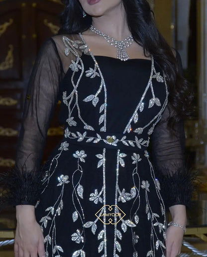 Indien Türkei Muslimischen Abaya Kleider Frauen Elegante Diamant Hochzeit Abend Party Kleid Spitze Gürtel Abaya Marokko Kaftan Robe