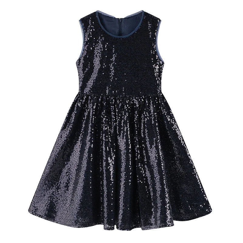 Luxus Kinder Klavier Rezitieren Leistung Pailletten Kleid Mädchen Hochzeit Geburtstag Party Kleidung Kind Elegante Zeremonie Jahrestag Kleid.