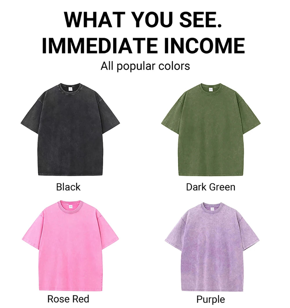 More Espresso Less Depresso Letter Cup Drink Print Washed Womens Tee Shirt Cotton T-Shirts New Breathable Clothes All-Match  Top.