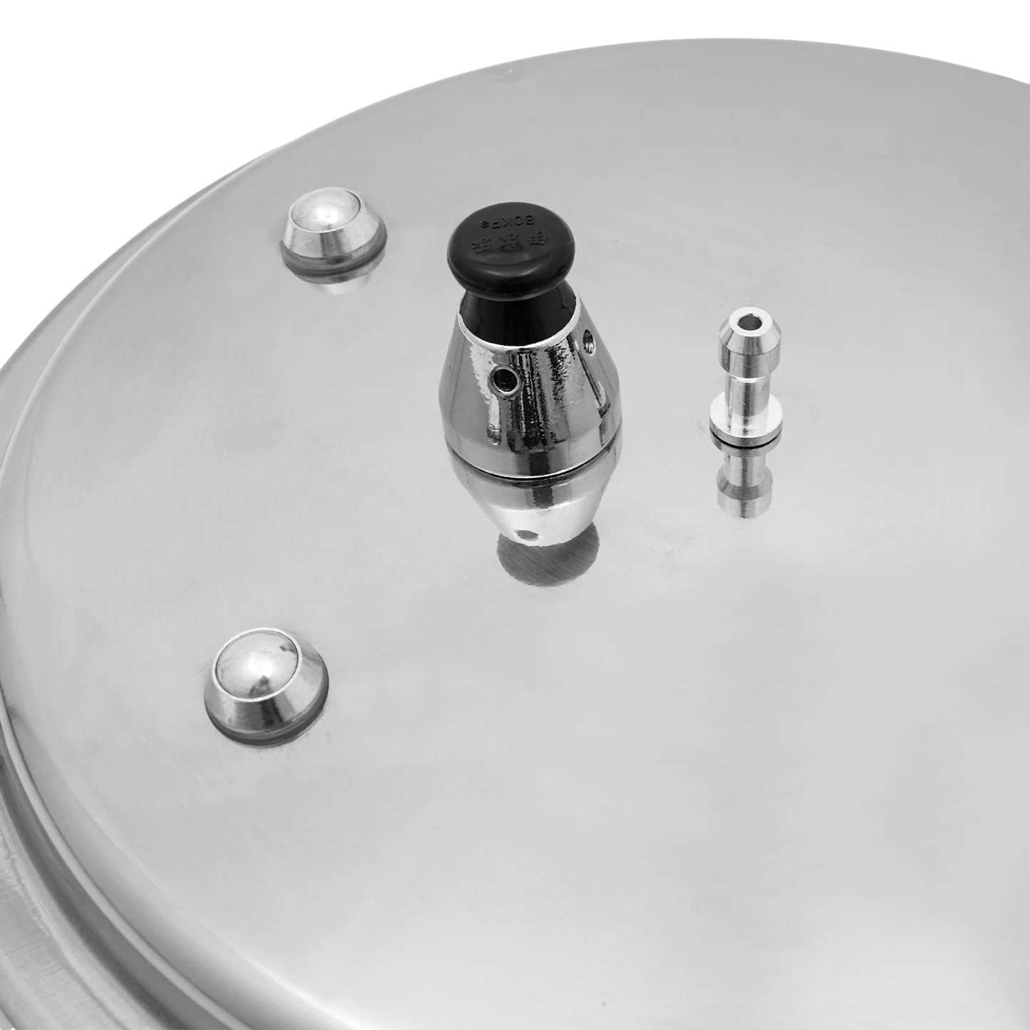 7L 24CM 80Kpa Ultra Wear-Resistant Medium Ratio Double Bottom Pressure Cooker Aluminum Alloy Pressure Cooker For Cooking Stewing.