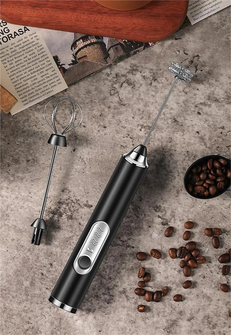Xiaomi Electric Milk Frother Mini Handheld Wireless Powerful Type-C Rechargeable Convenience Coffee Milk Whippingmousseur à lait.