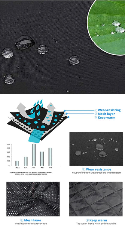 GHOST RACING Motorcycle Racing Jacket Man Waterproof Dirt Bike Pants Set With Protection Racing Suit Motocross Jacket Motor Suit.