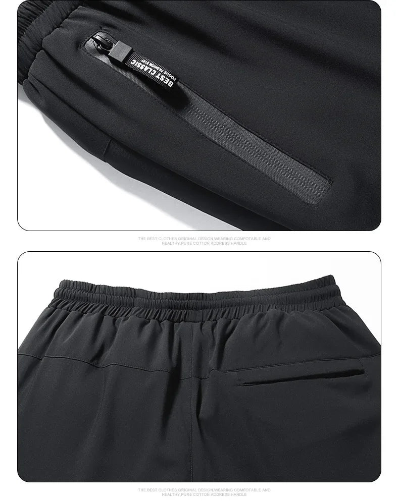 Luxury Winter Thick Warm Windproof Waterproof White Duck Down Pants Men New Down Pants Outward Wearing Cold Proof Sports Pants