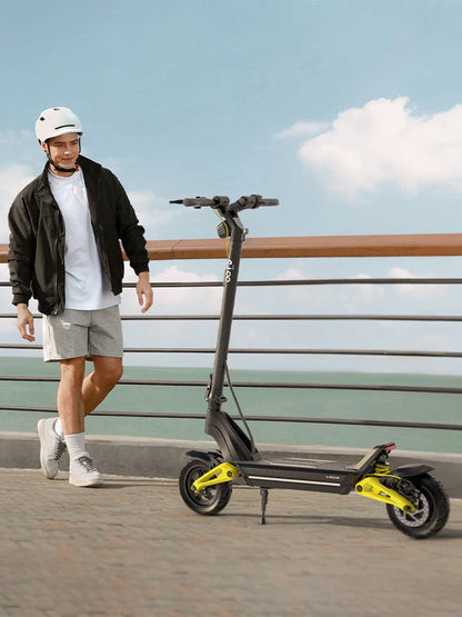 OOTD S10 Electric Scooter 1400W Motor 48V20AH Battery City Off-Road Electric Scooter Adult 10 Inch Foldable Electric Scooter.