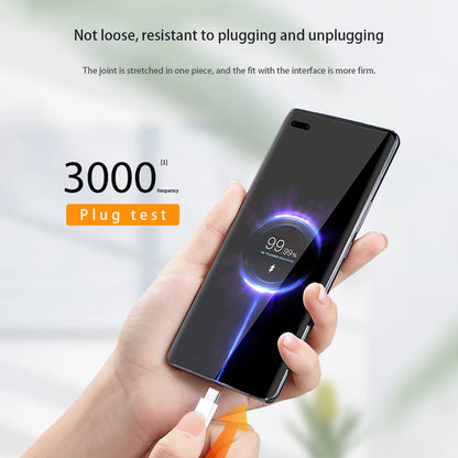 Fast Charging USB Type C Cable 66W/40W Mobile Phone Charging Cable 6A/5A for Xiaomi Redmi POCO Huawei Honor OPPO VIVO.