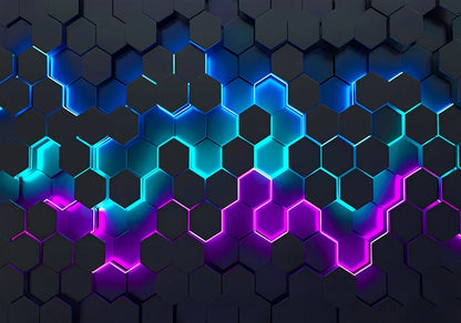 Benutzerdefinierte papel de parede 3d hintergrund Geometrische figur beule tapete friseur büro rezeption wand papier heimwerker